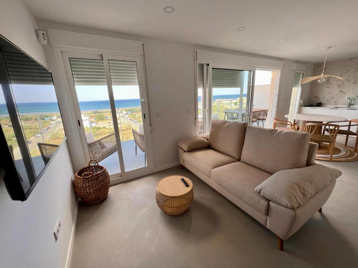 Beautiful Penthouse With Pool And Wonderful Beach View Oliva Eksteriør bilde