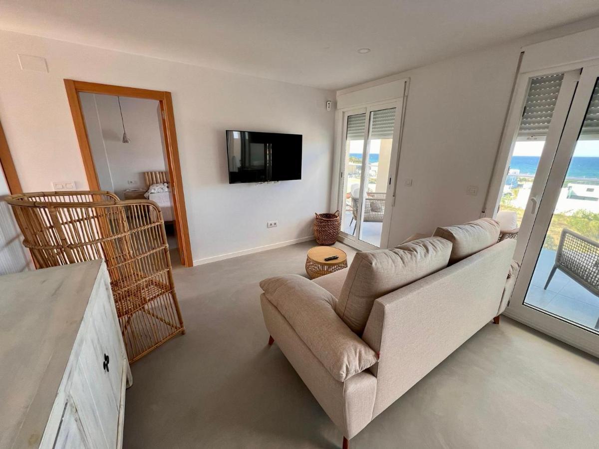 Beautiful Penthouse With Pool And Wonderful Beach View Oliva Eksteriør bilde